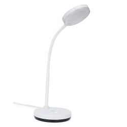 PHILIPS Plastic Table Lamp (White) Pack of 1