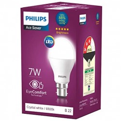 Philips B22 7w  LED Bulb (Cool Day Light)