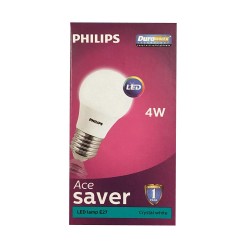 Philips 4-Watt E27 Base LED Bulb (Cool Day Light)