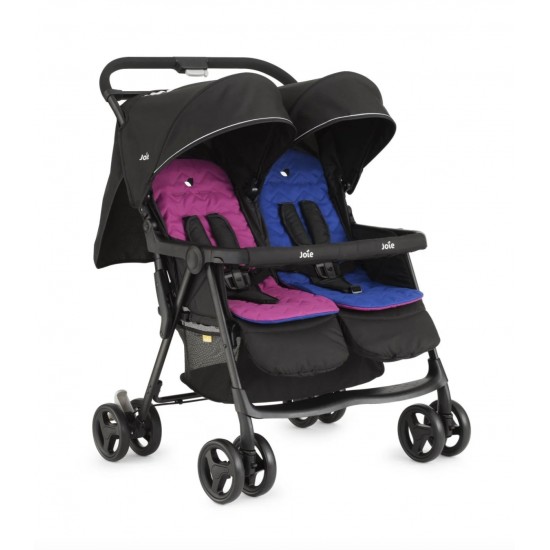 Joie Stroller Aire Twin, Rosy and Sea (Multicolour)