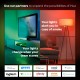 PHILIPS Hue Ambiance A19 60W LED Equivalent Smart Bulb Starter Kit Compatible with Amazon Alexa, Apple Home Kit and Google Assistant (Multicolour) - 4