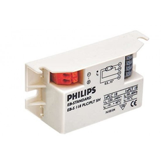 PHILIPS Ballast 6W-18W Tubelight / Compact Fluorescent Lamp CFL 7W-24W