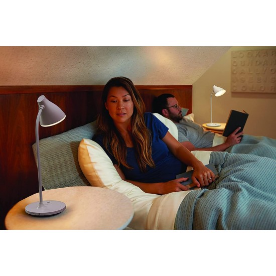 PHILIPS Skyy 5W Rechargeable Touch Controlled LED Table Lamp | Desk Lamp with Brightness Control