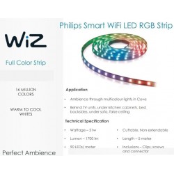 Philips Wiz Wifi Smart RGB LED Strip 5Mtr 16M Colour 