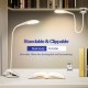 OPPLE 3W LED Desk Light, Rechargeable Reading Light with Flicker Free, Touch On/Off Switch Table Light