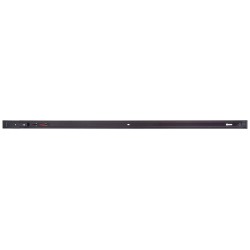 PHILIPS 1-mtr Track Light Rail | Stanchion Trackway for Indoor Ceiling LED Spot/Focus Lights | Black,Pack of 1