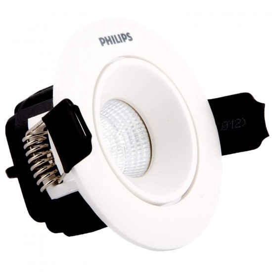 Philips Astra Spot 3-Watt LED COB Light (Cool Day Light) (Tiltable)