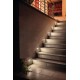 PHILIPS 2W Decorative LED Step Light | StepGlow Surface Mounted Anthracite Outdoor LED Stair LightHNH Warm White