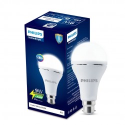 Philips 9-Watt B22 LED Inverter Emergency Bulb (Cool Day Light)