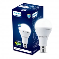 Philips 12-Watt B22 LED Inverter Emergency Bulb (Cool Day Light)