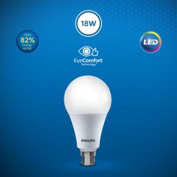 Philips 18-Watt LED Bulb AceBright Base B22 (White)