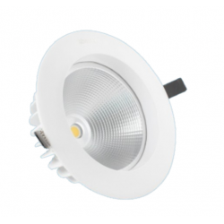 OrangeVolt Aluminium 10-Watt Round Spot Recessed COB Spot Light Cool Day Light 