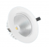 OrangeVolt Aluminium 10-Watt Round Spot Recessed COB Spot Light Warm White 