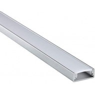 OrangeVolt Aluminium Profile/Channel For Led Light Strips 1 Metre Each Profiles With End Caps Included (Metal)