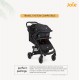 Joie Muze Full Featured Baby Stroller - Compact Fold Baby Pram with 5-Point Harness, Travel System Compatible, Lie-Flat Recline and Suitable for Birth to 15kg/(Birth - 36 months)