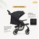 Joie Muze Full Featured Baby Stroller - Compact Fold Baby Pram with 5-Point Harness, Travel System Compatible, Lie-Flat Recline and Suitable for Birth to 15kg/(Birth - 36 months)