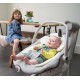 Joie Plastic Serina 2 In1 Portable Rocker and Swing (Birth to 13Kg)