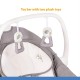 Joie Sansa Baby Automatic Swing - Multi-Motion Soother, Infant Bouncer, Baby Rocker and Napper for Newborns (Birth to 9kg)