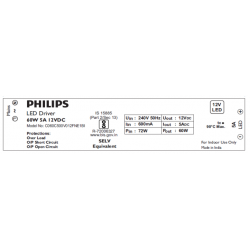 Philips LED Transformer 60W 5AMP 12VDC