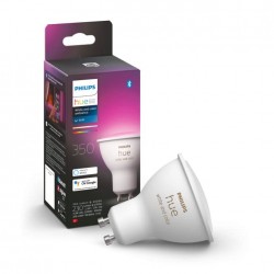 PHILIPS Hue Gu10 5.7-Watt Led lamp (White and Color Ambience)