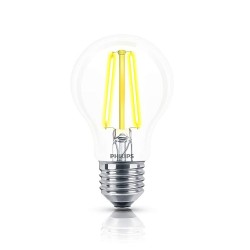 Philips 4-Watt E27 LED Glass Bulb (A60, Warm White)