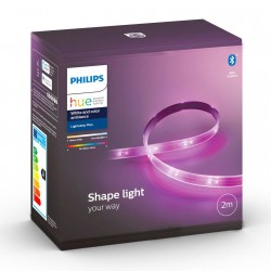 Philips Hue Lightstrip V4 Base 2 mtr Smart Light (White and Color), Compatible with Amazon Alexa, Apple HomeKit and The Google Assistant, 1 piece