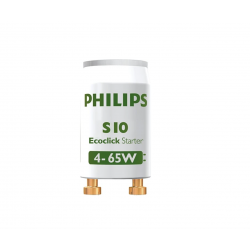 Philips S10 4-65W SIN UV Lamp Starter 220-240V WH  (Qty - 10)