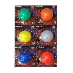 PHILIPS 0.5 watt B22 LED Deco mini (Multicolor, Pack of 6)