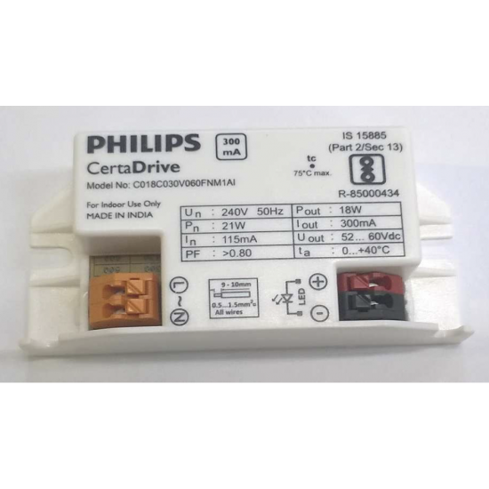 Philips CertaDrive 18W 0.3A 240V - 929001413406